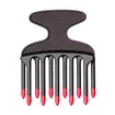 Sibel Peine Afro 10x13cm 12uds
