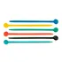 Sibel Pinces Rouleaux Plastique 20uds Color 77mm