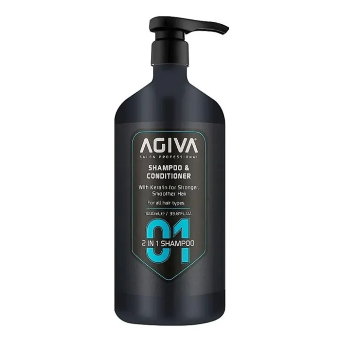 Agiva 2 In 1 Shampoo & Conditioner 1000ml