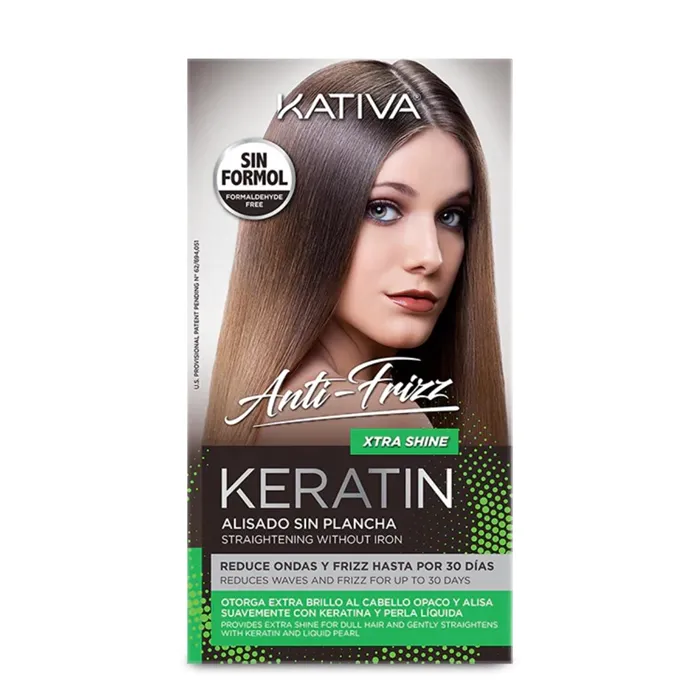 Kativa Keratin Alisado Sin Plancha Xtra Shine 