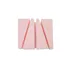 Pollie Éponge Maquillage Rose Set 4uds