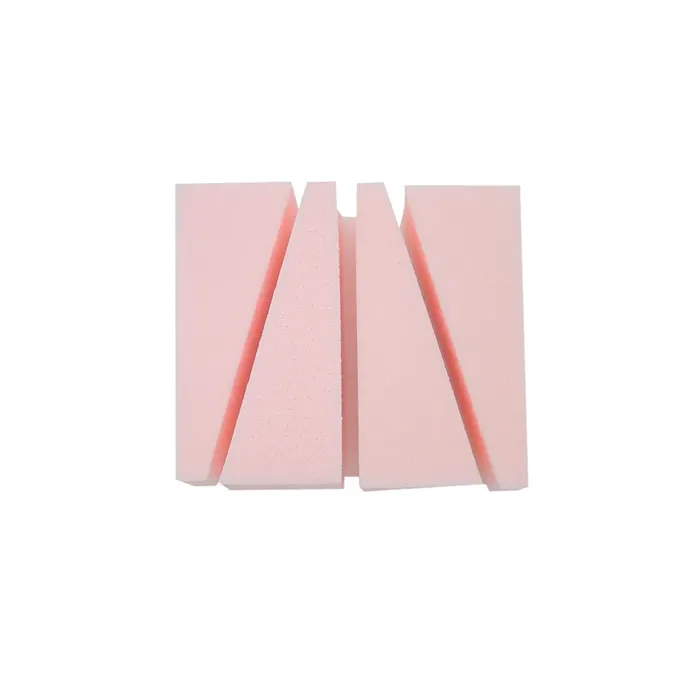 Pollie Éponge Maquillage Rose Set 4uds