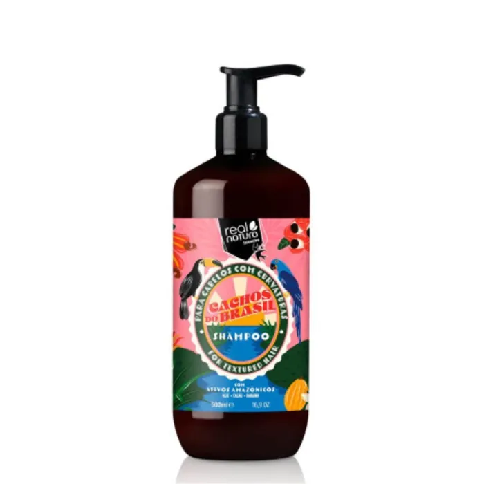 Real Natura Cachos do Brasil Champô 500ml