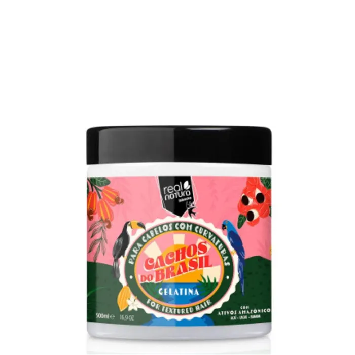 Real Natura Cachos do Brasil Gelatina 500ml