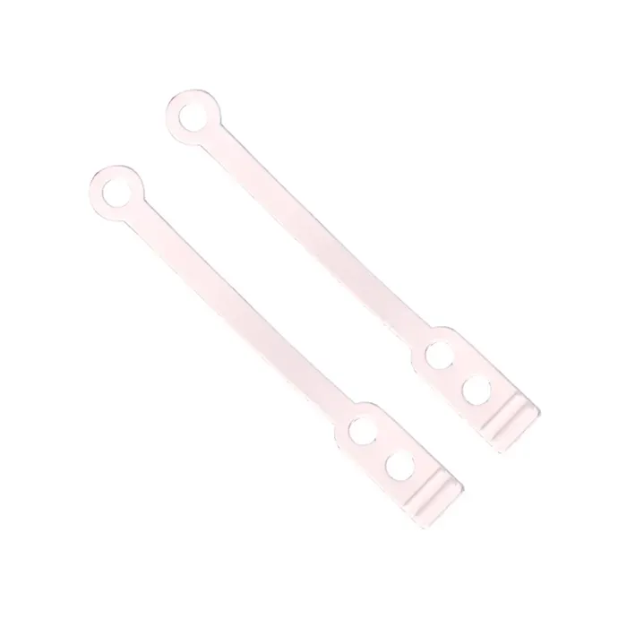 Gomme bigoudi plate longue Eurostil 50uds