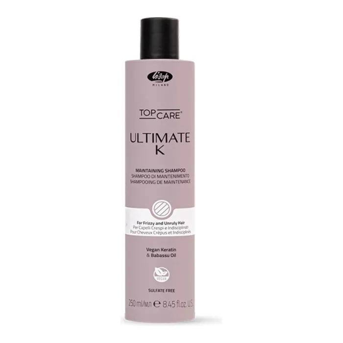 Lisap Ultimate K Post-Straightening Maintenance Shampoo 250ml
