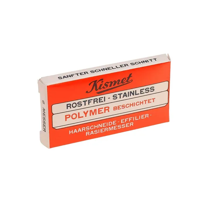 Kismet Lames de rechange pour rasoir coupe-chou 6uds