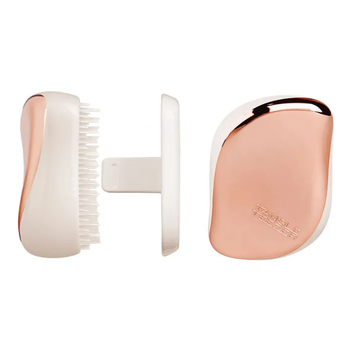 Tangle Teezer Cepillo Compact Styler Rose Gold Cream