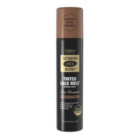 Ebin New York Tinted Lace Met Medium Dark Brown Aerosol Spray 100 ml