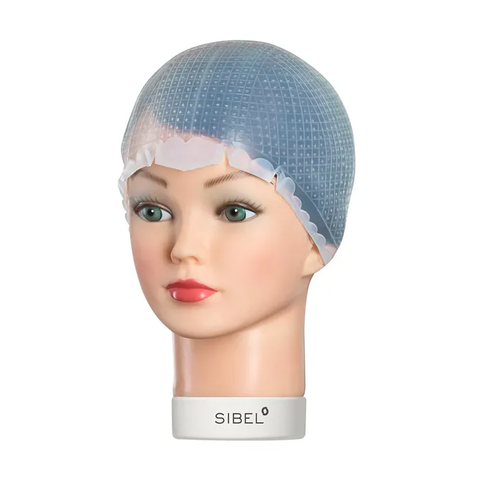 Sibel Touca Madeixas Silicone Perfurado