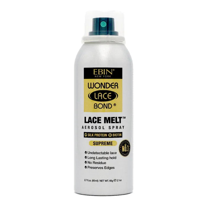 Ebin New York Wonder Lace Bond Lace Melt Silk Protein Biotin Aerosol Spray