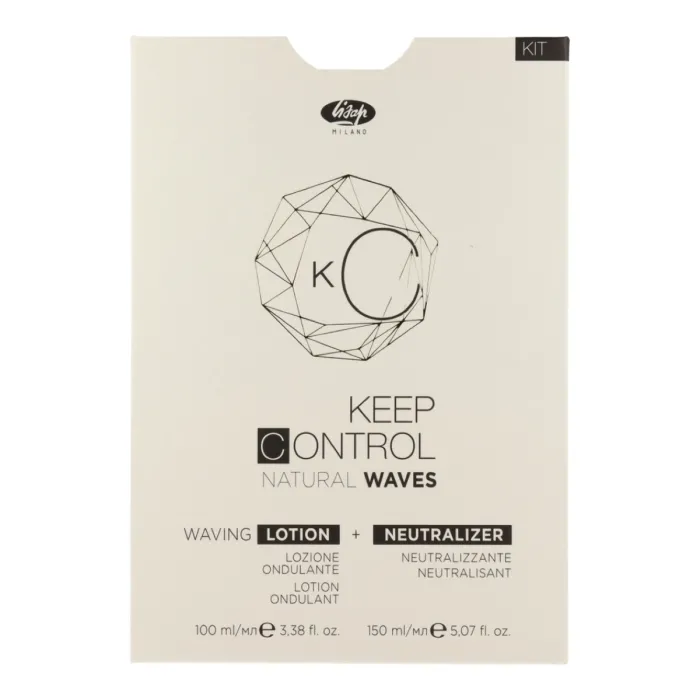 Lisap Keep Control Kit Natural Waves Lotion + Neutralizer