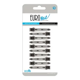 Eurostil 10 Pinzas Metal Mediano