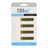 Eurostil Carton 24 Clips Ondulados Bronce 50mm