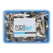 Eurostil Pinzas Pequeñas Cabezal Ancho R/92 120 Unidades