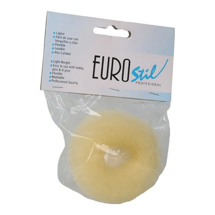Eurostil Relleno Moño Circular Rubio