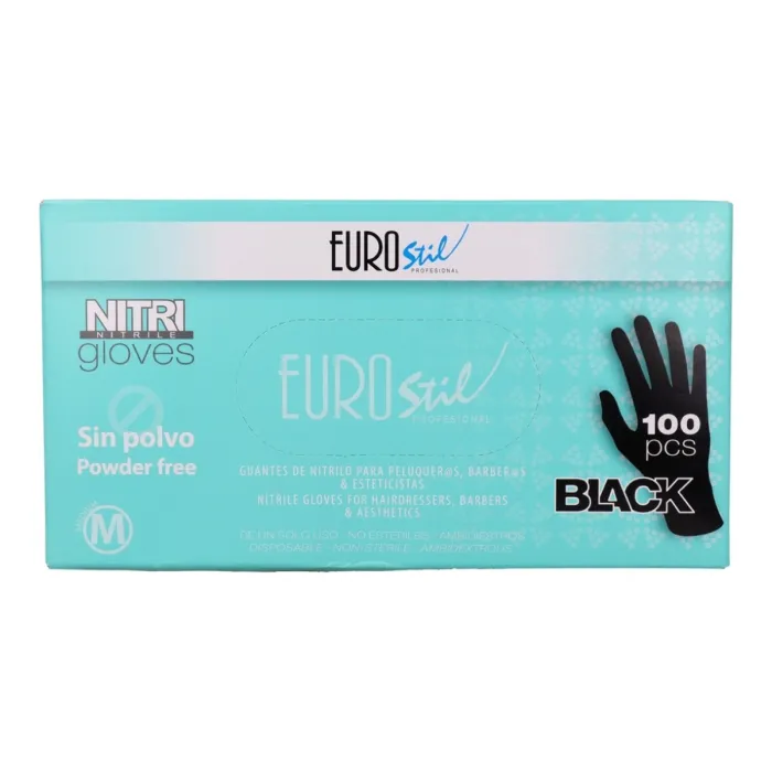 Eurostil Guantes Nitrilo sin Polvo 100U