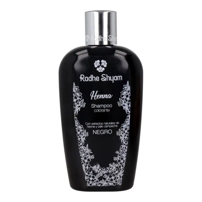 Radhe Shyam Henna Champú Colorante Negro 250ml