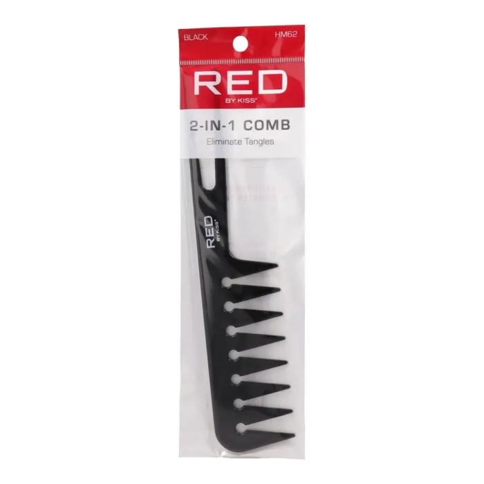 Red Kiss 2 In 1 Peine