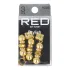 Red Kiss Braid Charm