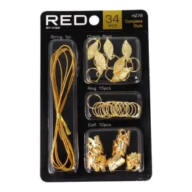 Red Kiss Braid Charm Hz78