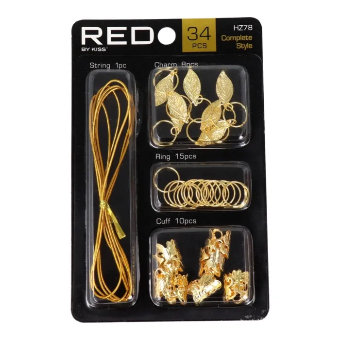 Red Kiss Braid Charm Hz78