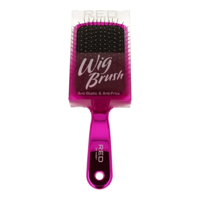 Red Kiss Cepillo Profesional Pelucas y Extensiones