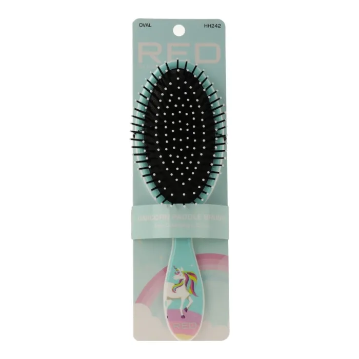 Red Kiss Cepillo Resenredante Oval Unicornio
