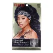 Red Kiss Diamond Bling Bonnet Braid Bk Zebra