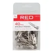 Clips Red Kiss Double Prong Clip 1 3/4" 40 pièces