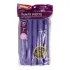 Red Kiss Flexi Rods 7" 3.4 Valuepk 10uds Purple
