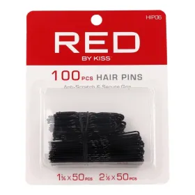 Red Kiss Hairpin 1 3.4 And 2 1.2 100uds Black