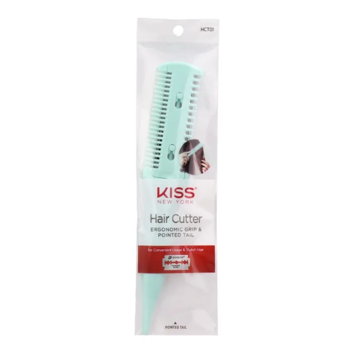 Red Kiss Kny Hair Cutter Large 2 Peças Lâminas Pente de Cabeleireiro