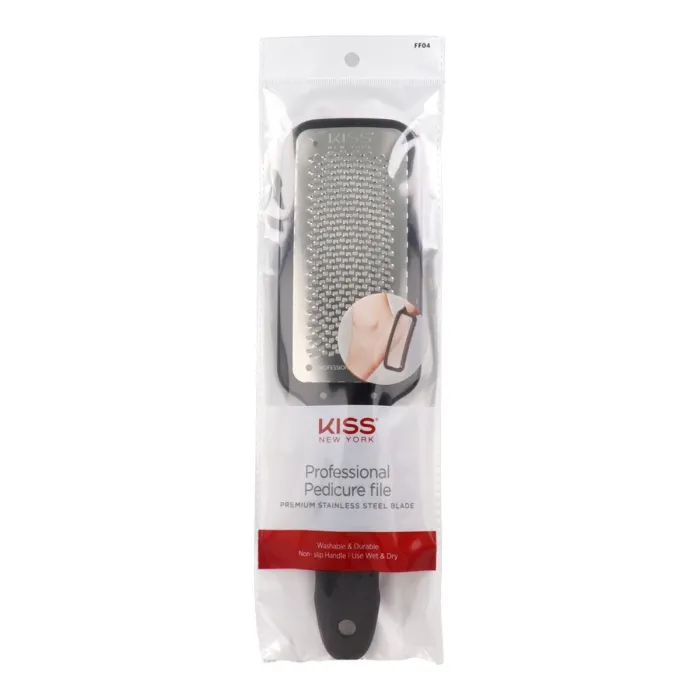 Red Kiss Kny Professional Pedicure File Black Raspador de Callos
