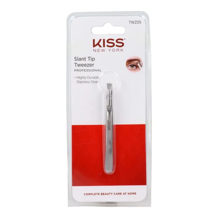Red Kiss Ksny Slant Tip Tweezer Pinça Depilar
