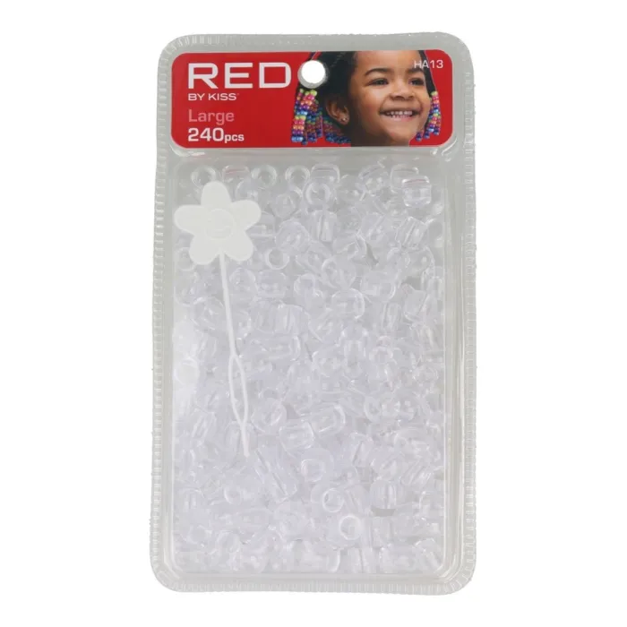 Red Kiss L Hair Beads 240uds