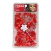 Red Kiss L Hair Beads 240uds Red