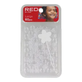 Red Kiss L Hair Beads 60uds