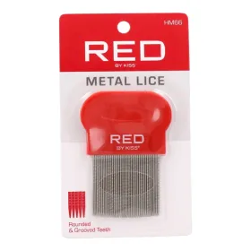 Red Kiss Metal Lice Peineta Aluminio