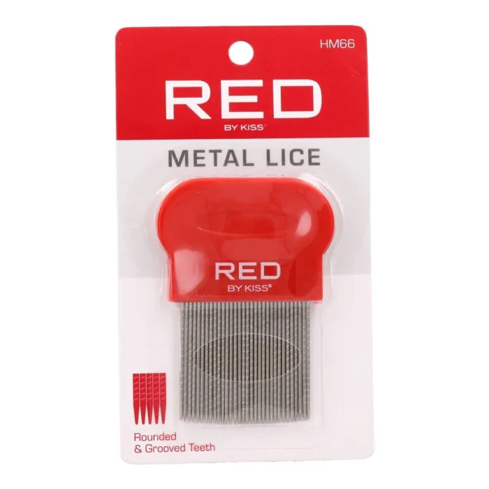 Red Kiss Metal Lice Peineta Aluminio