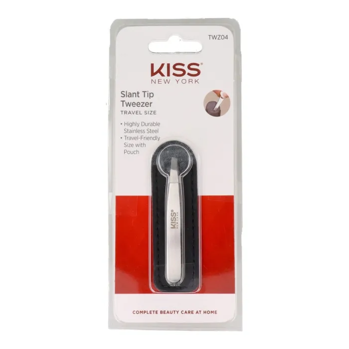 Red Kiss New York Travelsize Slant Tip Tweezer