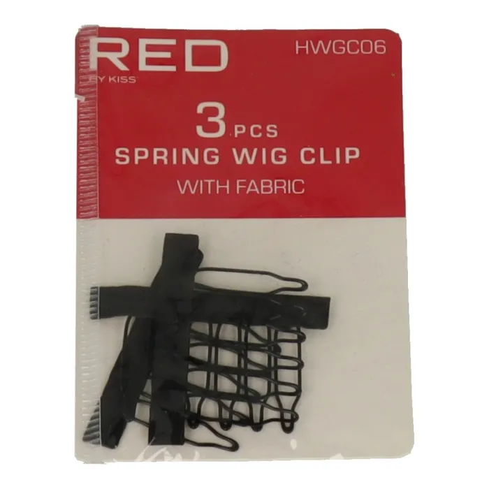Red Kiss Pinças com Tecido 3uds