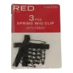 Red Kiss Pinças com Tecido 3uds