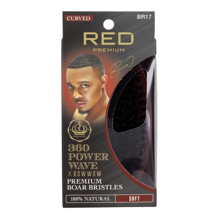 Red Kiss Power Wave Boar Cepillo Soft