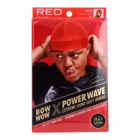 Red Kiss Power Wave Extreme Silky Durag RED