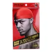 Red Kiss Power Wave Velvet Durag Red Touca de Cabelo
