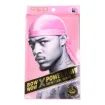 Red Kiss Power Wave Velvet Luxe Durag Pink