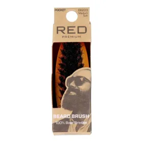 Red Kiss Premium Beard Brush Pocket