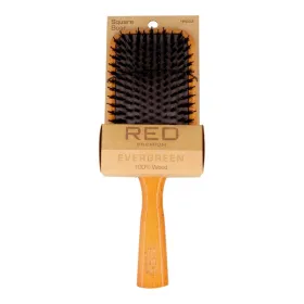 Red Kiss Premium Evergreen Wooden Bsh Square Boar Paddle