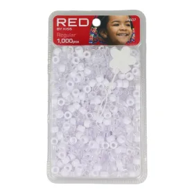Red Kiss Regular Hair Beads 1000uds